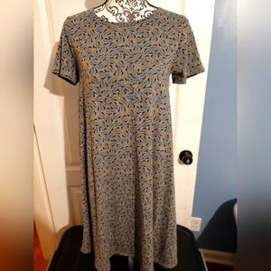 LULAROE CARLY DRESS DISNEY MINNIE MOUSE